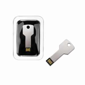 Memoria USB Modelo Llave c/ Estuche de Metal 8GB