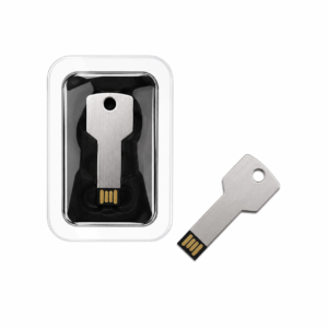 Memoria USB Modelo Llave c/ Estuche de Metal 16GB